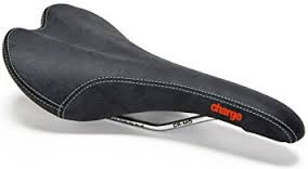 Charge Spoon Saddle with Cromo Rails Black