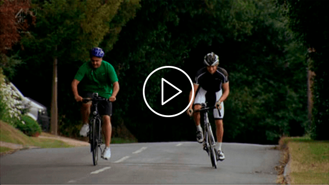 Cytronex races cycle pro on Channel 4